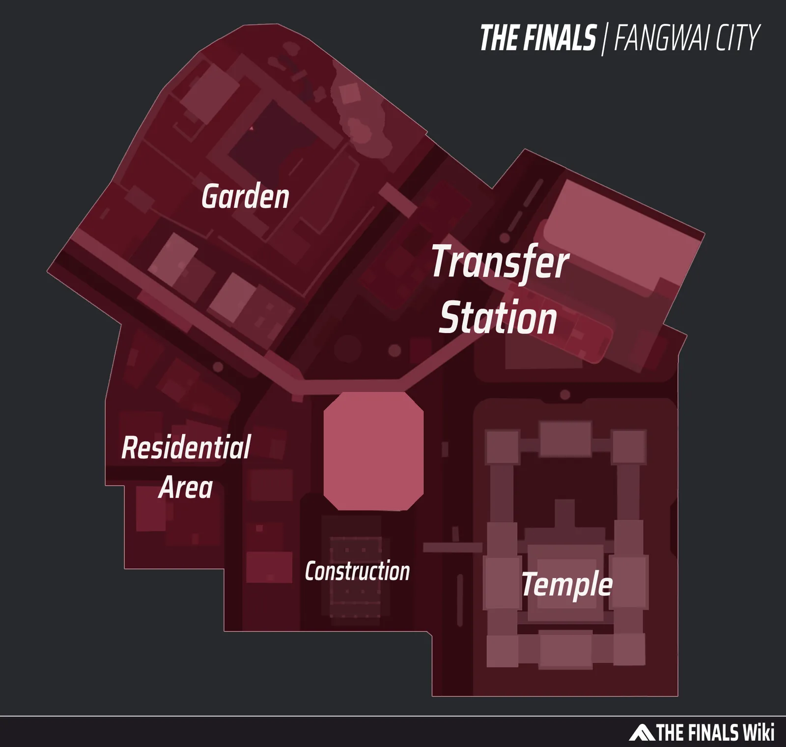 Fangwai City map