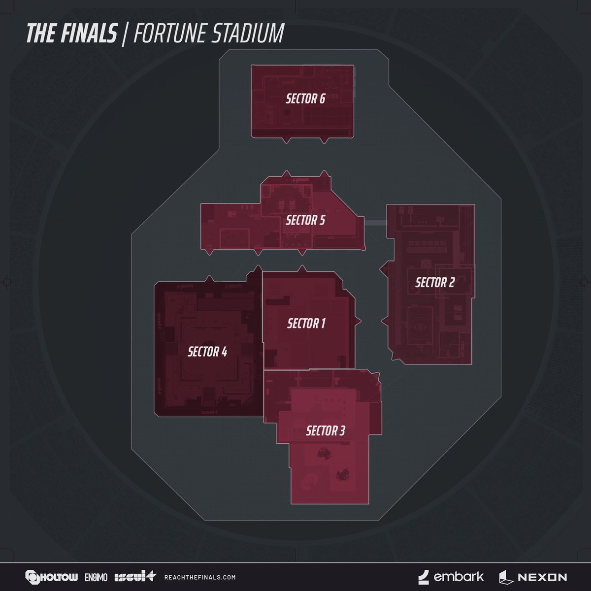 Fortune Stadium map