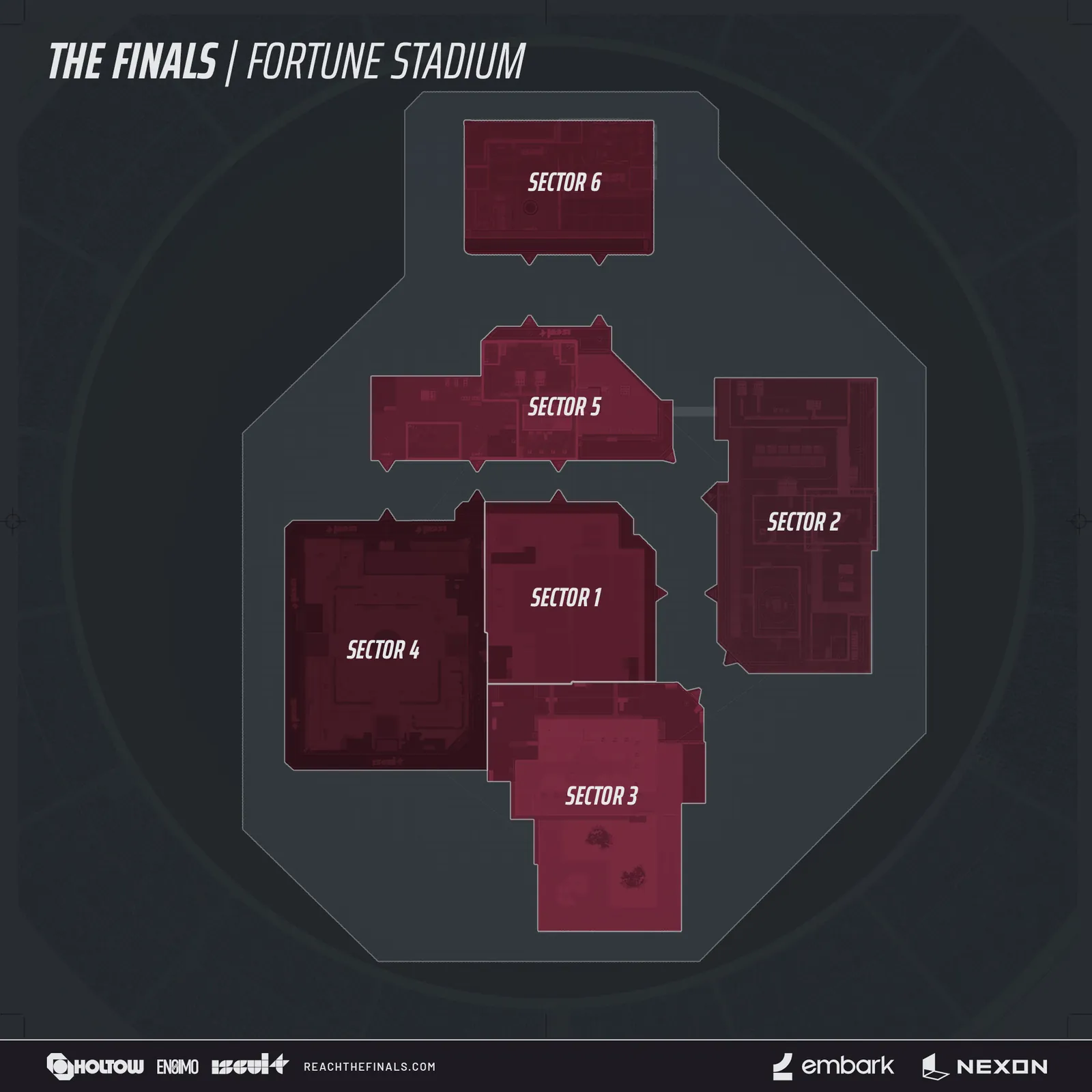 Fortune Stadium map