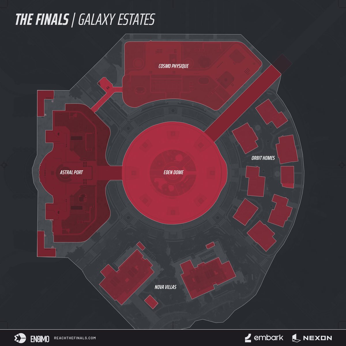 Galaxy Estates map