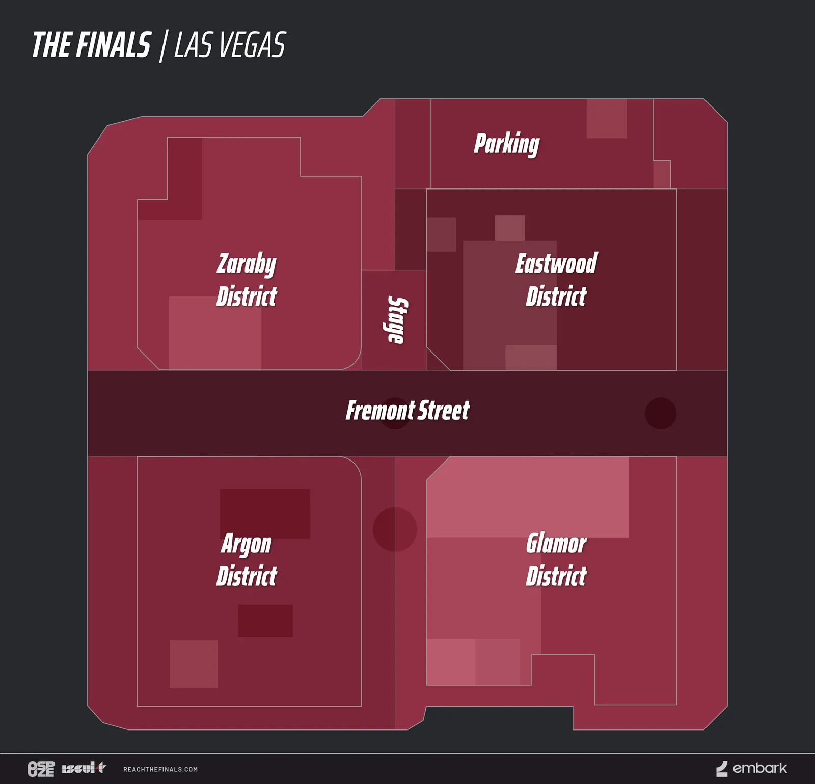 Las Vegas map