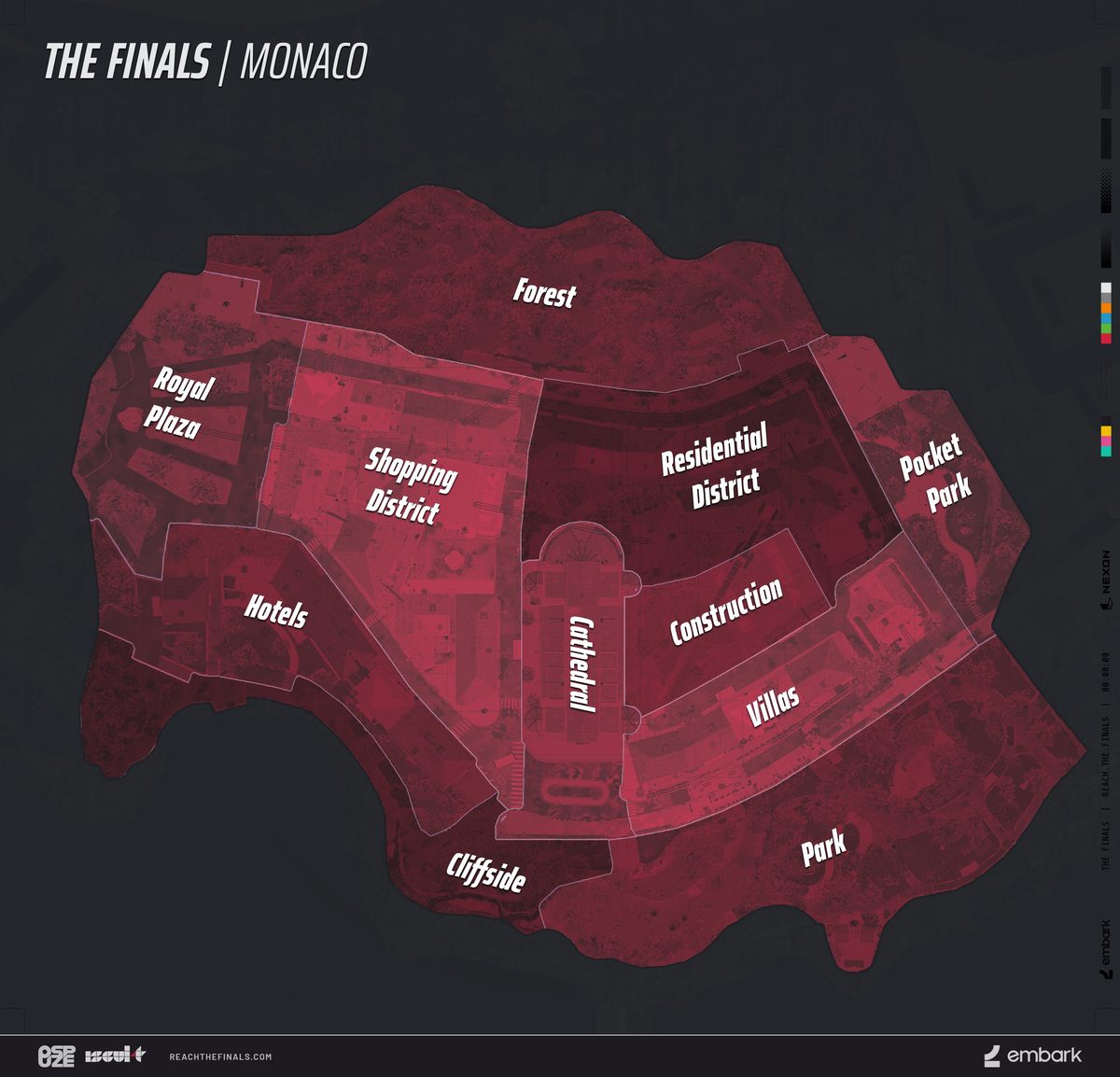 Monaco map