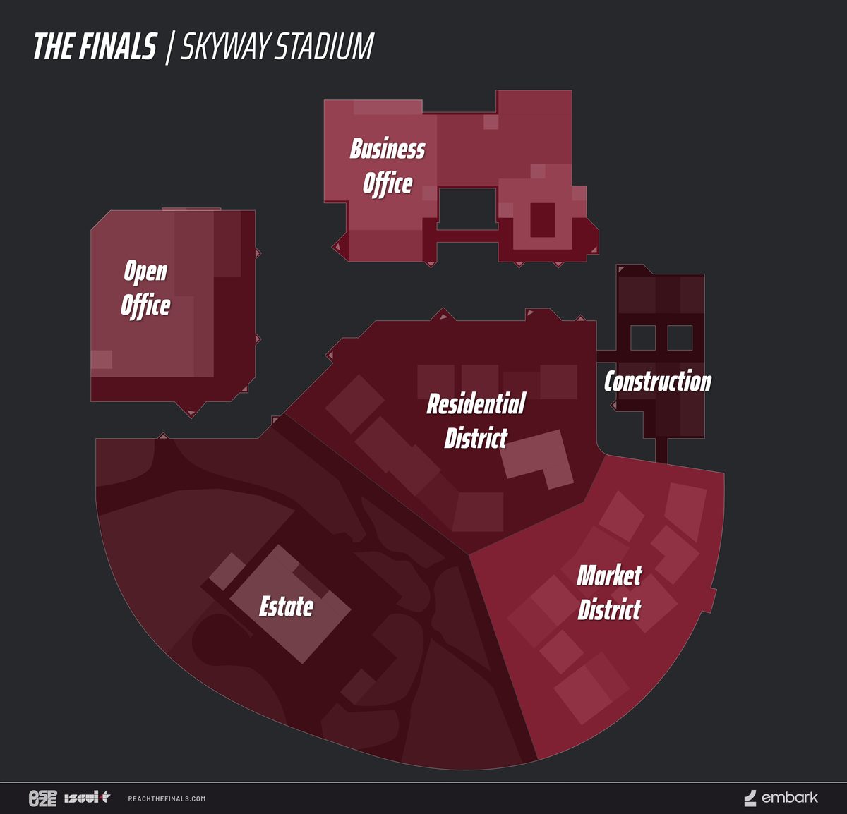Skyway Stadium map